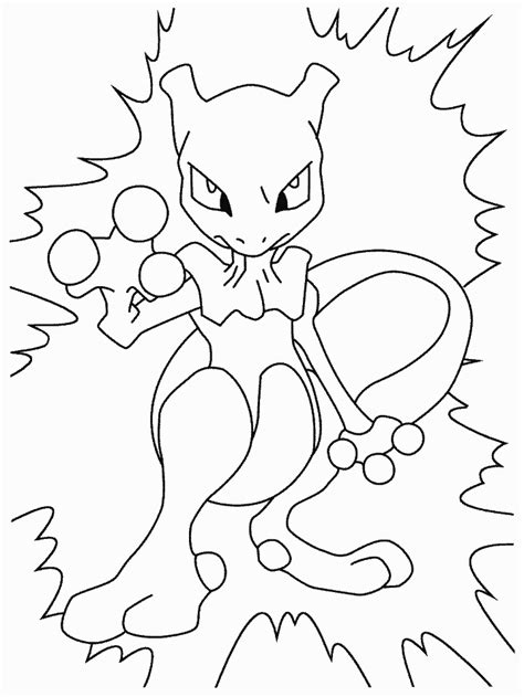 coloring pages pokemon mewtwo   coloring pages