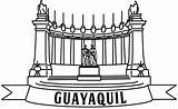 Guayaquil Cosas sketch template