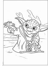 Coloring Wars Star Pages Jedi Last Yoda Master Printable sketch template