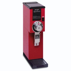 bunn coffee grinder model  red grinder  hd heavy duty red detail page