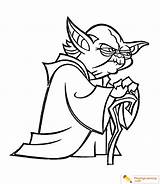 Wars Playinglearning Yoda sketch template