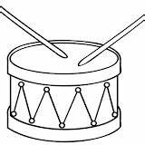 Tambor Drum Coloring sketch template