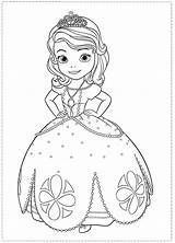 Sofia First Coloring Pages Print Color Episodes sketch template