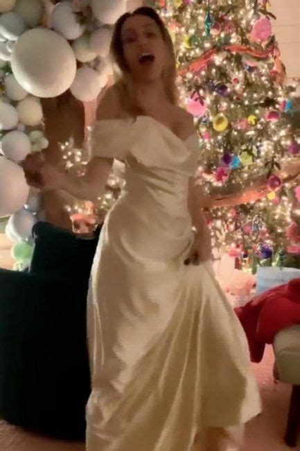 miley cyrus shows  stunning wedding dress