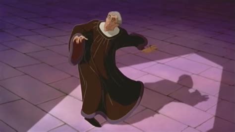 In Hunchback Of Notre Dame When Frollo Turns To The