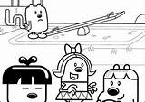 Wubbzy Coloring Pages Wow Coloring4free Printable sketch template