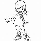 Digimon Coloring Pages Adventure Visit sketch template