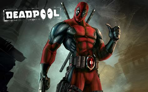 Deadpool Marvel Comics Super Hero Avenger Background Hd