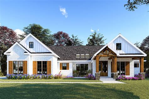 farmhouse bungalow country craftsman house plans farmhouse style house plans family house