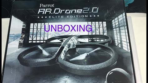 parrot ar drone   elite snow edition unboxing youtube
