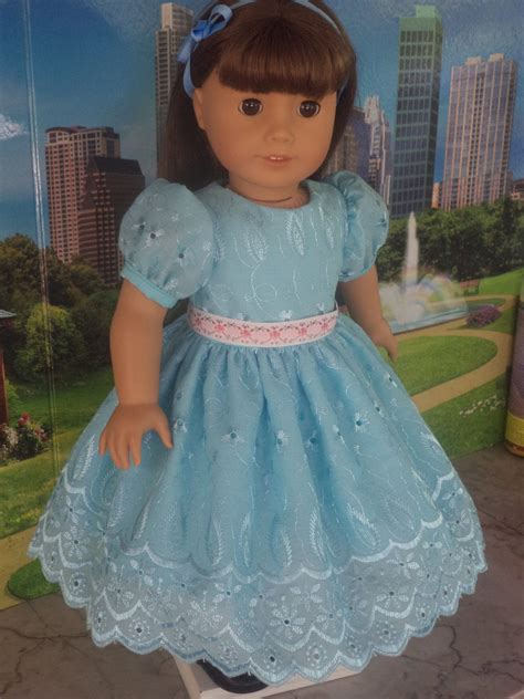 Putty In Blue Doll Dress Summer Dress Special Occasion Dress Fits