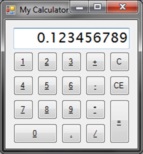 creations simple calculator