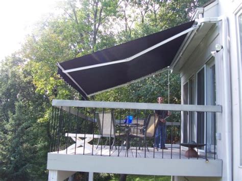 aleko retractable awning    patio awning    blue lowest canopies shade