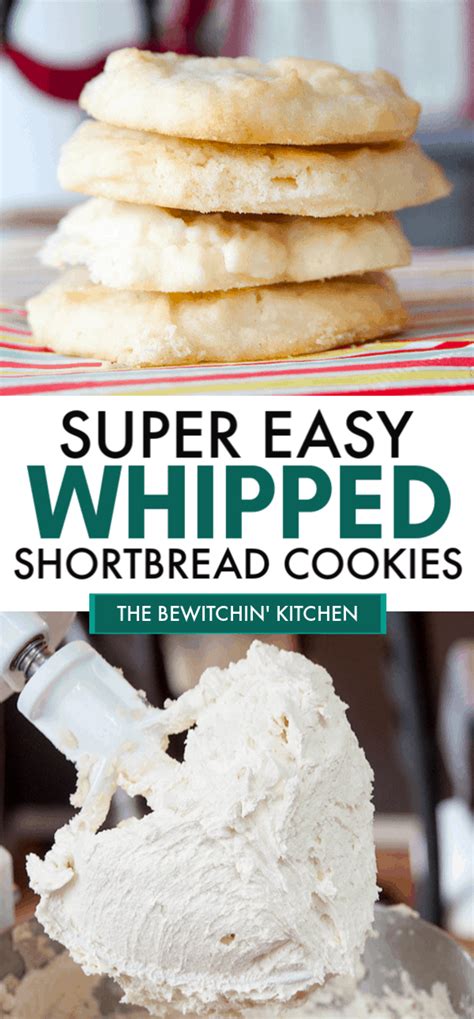 whipped shortbread cookies recipe  bewitchin kitchen