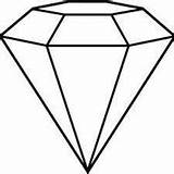 Diamante Berlian Colorir Diamant Mewarnai Template Designlooter Adulte sketch template