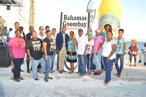 Thompson Opens Grand Bahama Goombay Summer Festival Grand Bahama