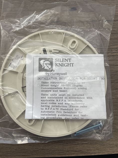 silent knight sd ab addressable  smoke detector base ebay