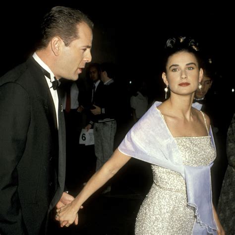 bruce willis demi moore wedding a look back at the best romantic