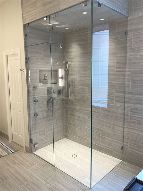 beautiful frameless 1 2 starphire glass shower enclosure by ultimate