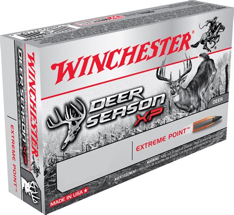 winchester  rem ammunition deer season xp xds  grain extreme
