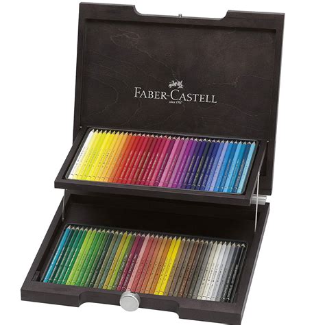 faber castell farveblyanter polychromos  stk traekasse