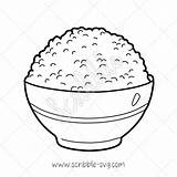 Rice Bowl Drawing Paintingvalley sketch template