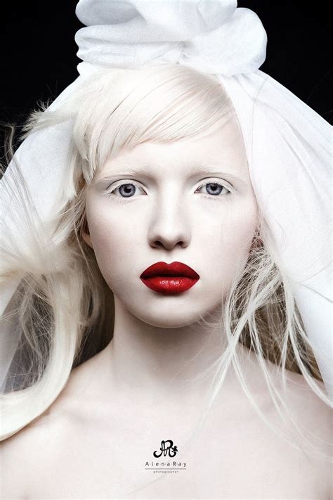 the gorgeous russian albino model nastya kiki zhidkova kumarov is her 1st photograph