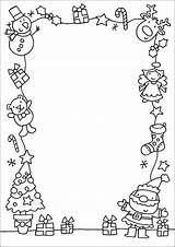 Schmuckrahmen Grundschule Briefpapier Vorlage Weihnachtsmann Vom sketch template