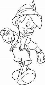 Pinocho Dibujo Caricaturas Malvorlagen Pinocchio Faciles 10dibujos sketch template