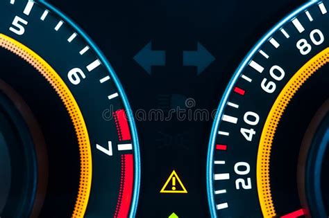 car speed meter closeup stock image image  number