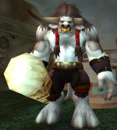 tauren warrior npc world of warcraft