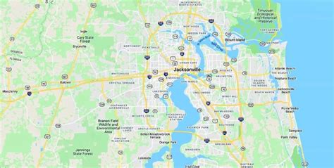 29 Zip Code Jacksonville Fl Map