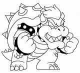 Bowser Coloriage Suitable Greatestcoloringbook K5worksheets sketch template