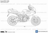 Ducati 1100s Multistrada Preview Templates Template sketch template