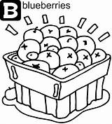 Blueberry Blueberries Jagoda Kolorowanki Berries Dla Bestcoloringpagesforkids Makanan Bermulanya Sini Wydruku sketch template