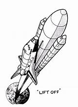 Nasa Coloring Pages Space Kids sketch template