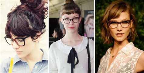 Hairstyle Ideas For A Small Forehead And Glasses Women