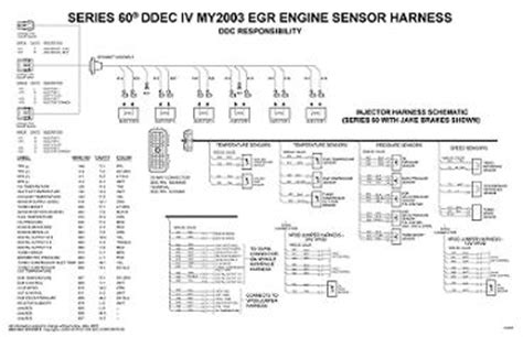 detroit diesel ddec iv  jake brake enginecab wiring diagram schematic