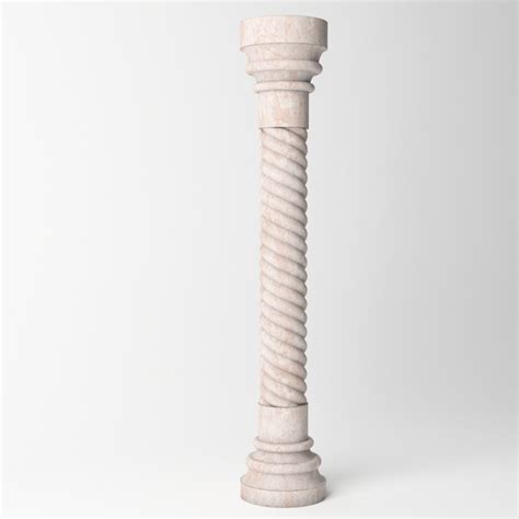 antique column  cgtrader