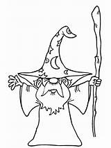Wizard sketch template
