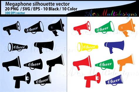 megaphone vector silhouette svg megaphone megaphone vector