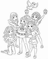 Lego Friends Coloring Pages Colouring Emma Andrea Print Drawing Printable Kids Color Goodies Getdrawings Birthday Getcolorings sketch template