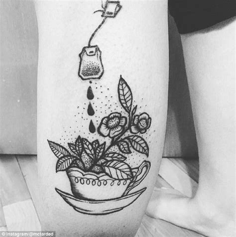 the foodies with very cute food tattoos daily mail online