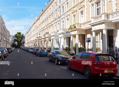 Residential Street In Notting Hill Kensington West