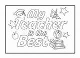 Teacher Coloring Pages Printable Printablee Appreciation Helpers Community Via Kids sketch template