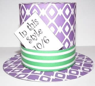instructions  template    mad hatter top hat