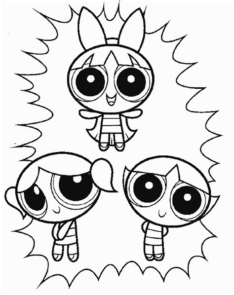 powerpuff girls coloring pages coloring pages  print