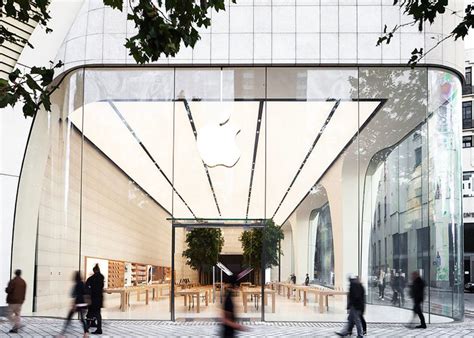 apple unveils  store built  jonathan ives creative guidance
