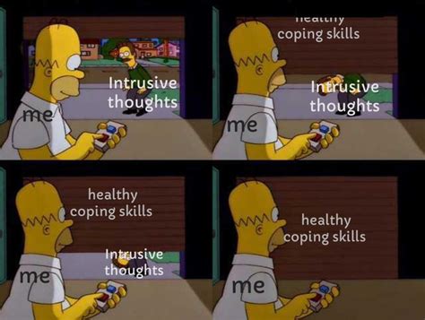 intrusive thoughts wholesome memes   meme