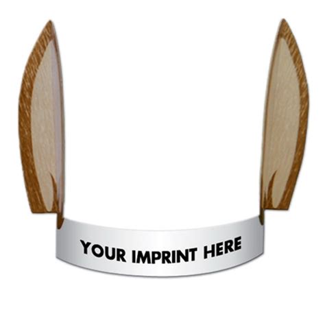 donkey ears headband item  imprintitemscom custom printed
